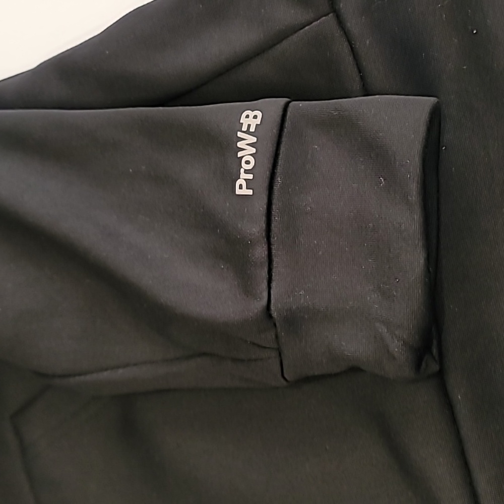 Spyder Mens Pullover Hoodie Sweatshirt Black Medium - Picture 12 of 12